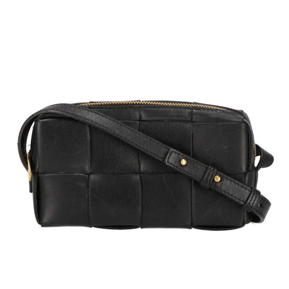 Bottega Veneta Intrecciato Micro Shoulder Bag 
Black
